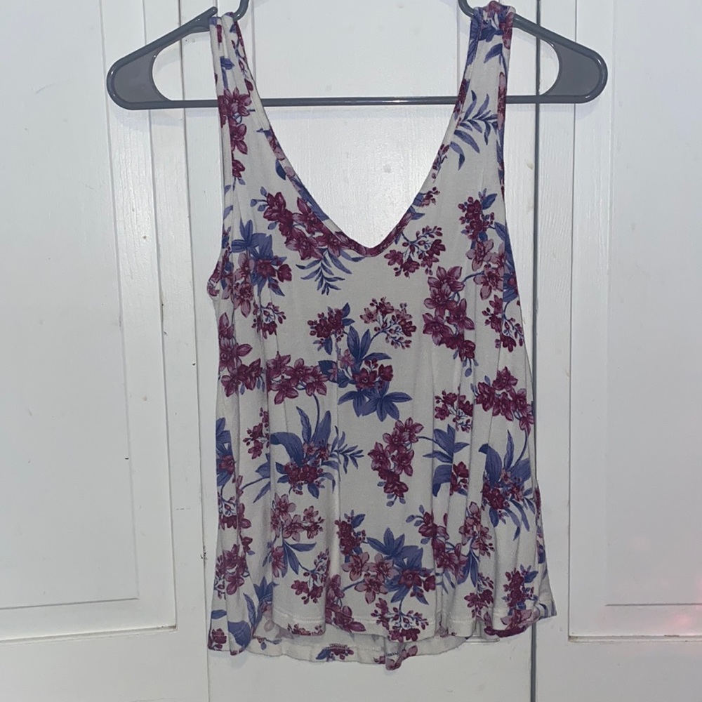 womens floral tank top